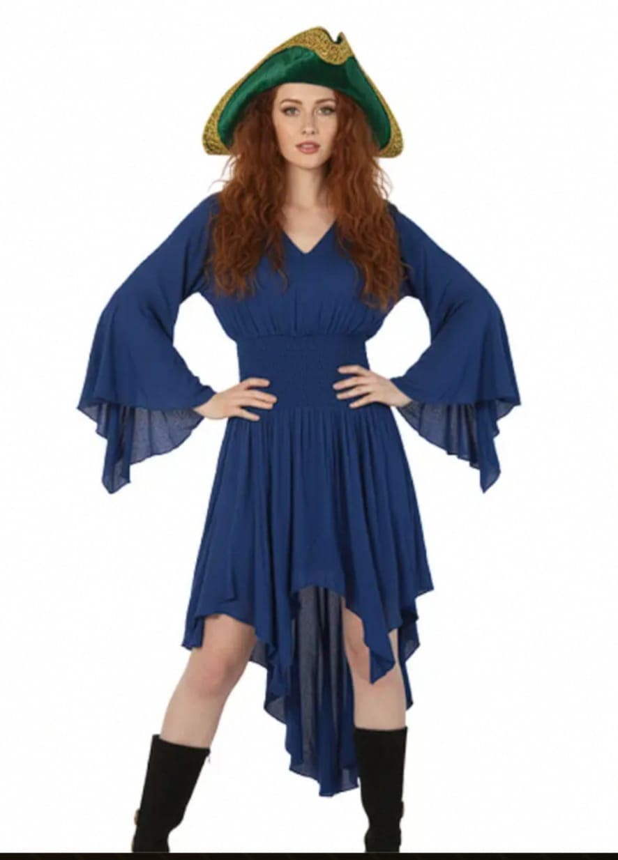 Women's Royal Blue High-Low Dress — Dresses by Magic Clothing Circle